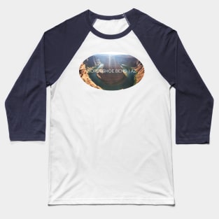 HORSESHOE BEND OVAL DESIGN Baseball T-Shirt